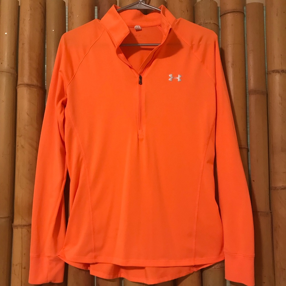 Coral/orangish under armour long sleeve - Picture 1 of 2
